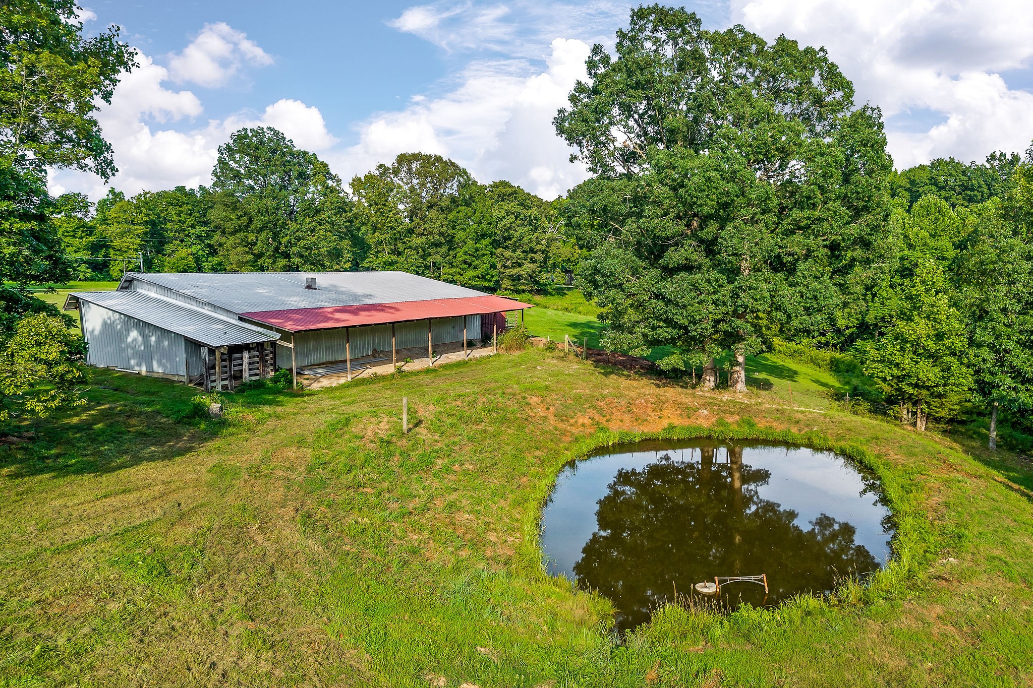 227 B A R Road Baxter, TN 38544 - Photo 24 of 52 a view of a swimming pool with a yard