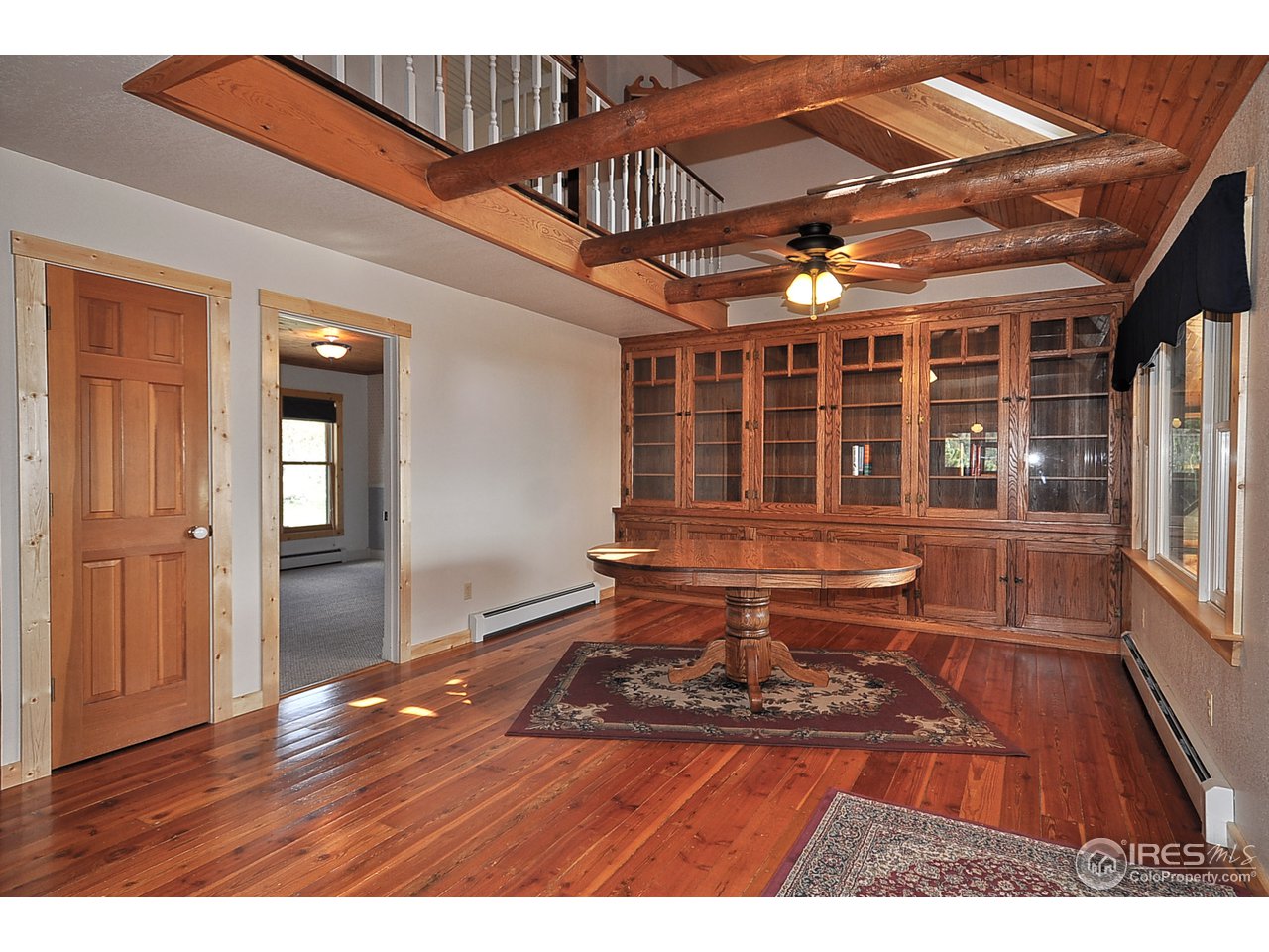 439 Redtail Ridge Way Bellvue, CO 80512 - Photo 19 of 25 a view of swimming pool with seating space