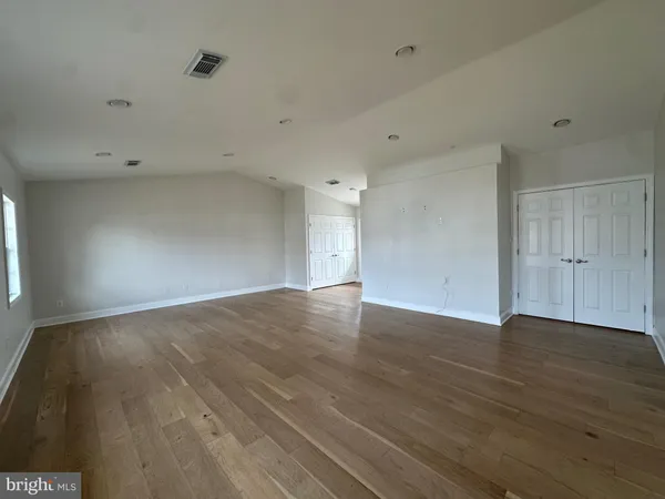 wooden floor in an empty room