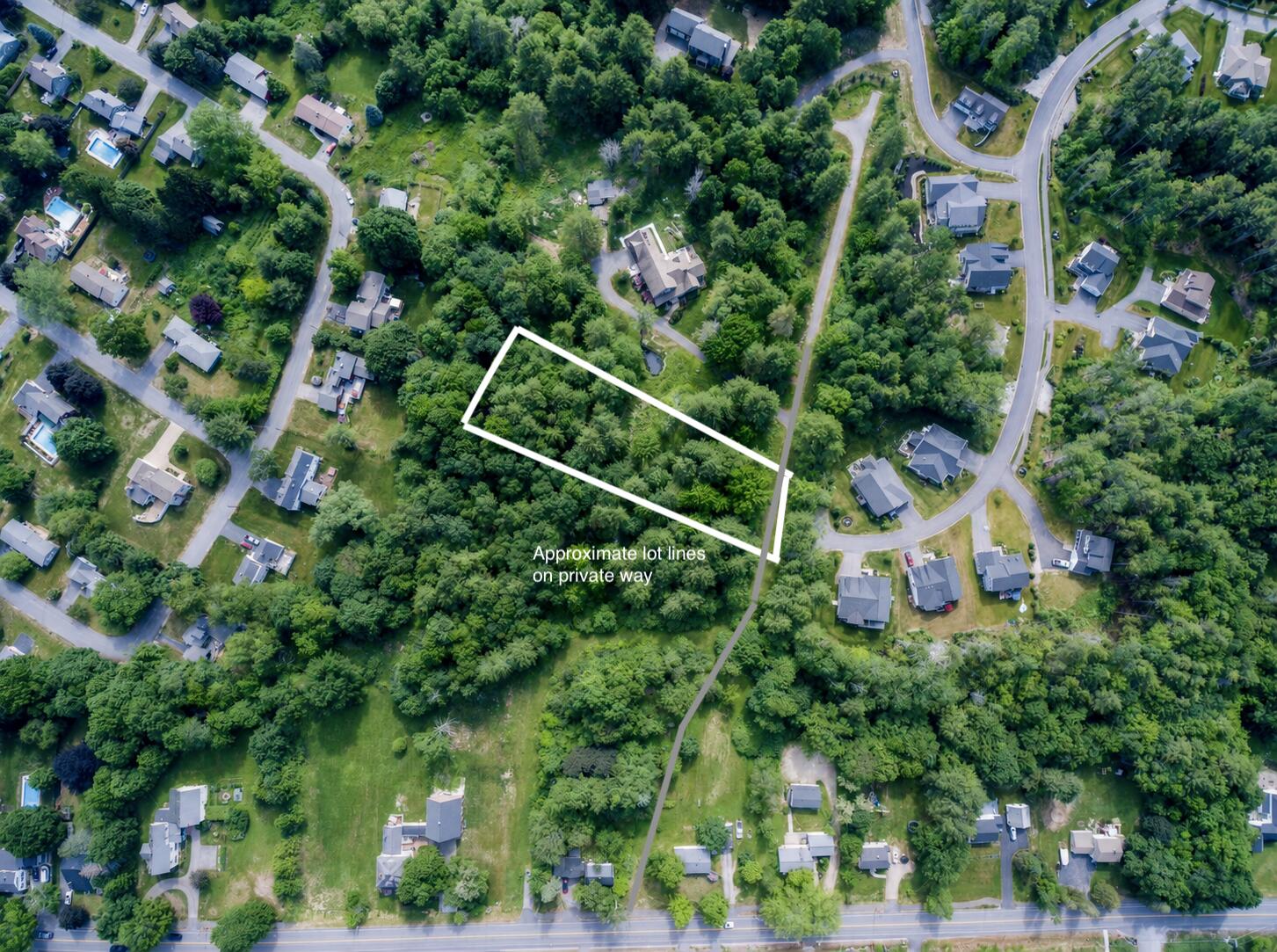 Two Acres Approximate Lot Lines