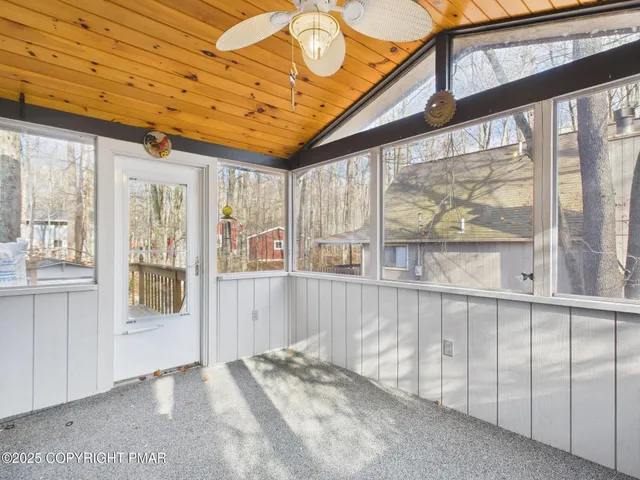 a view of front door