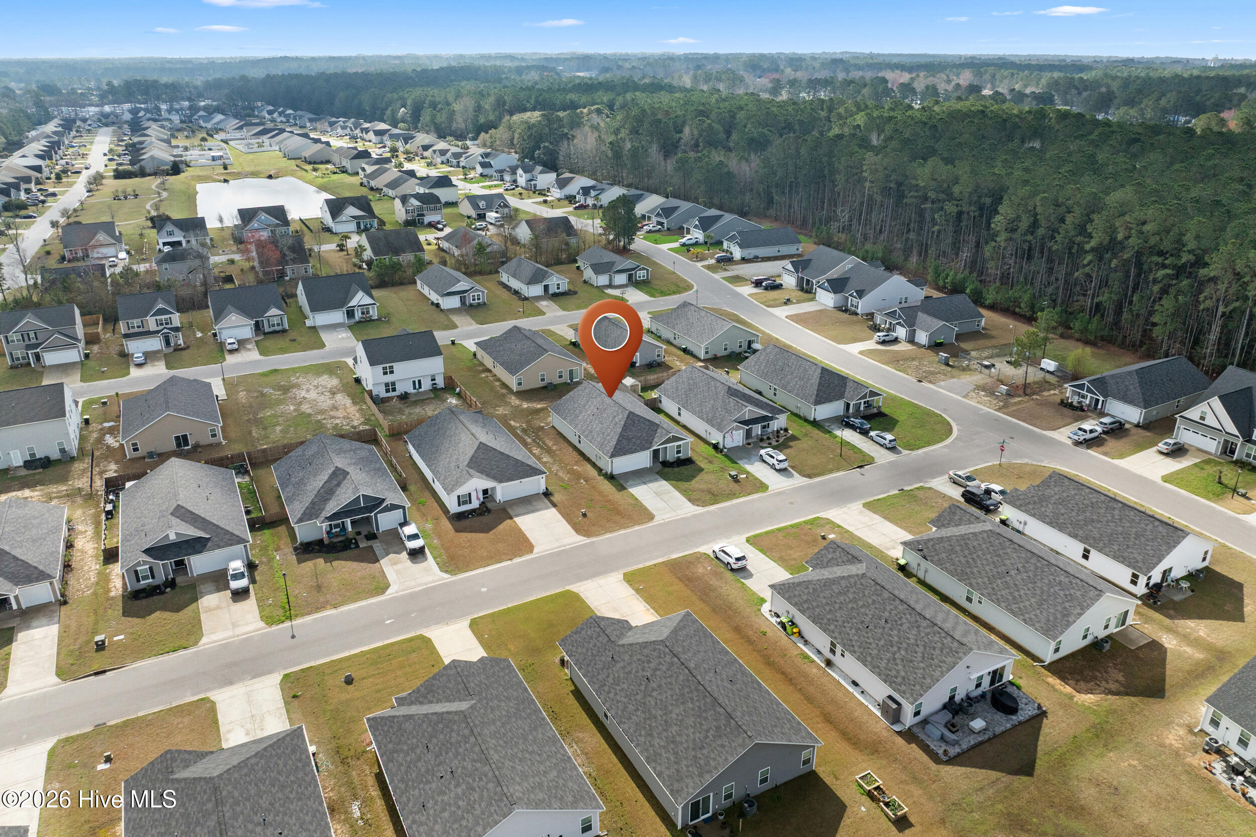 508 Lantern Light Way Calabash, NC 28467 - Photo 4 of 47 508 lantern lgt wy - aerial further fron