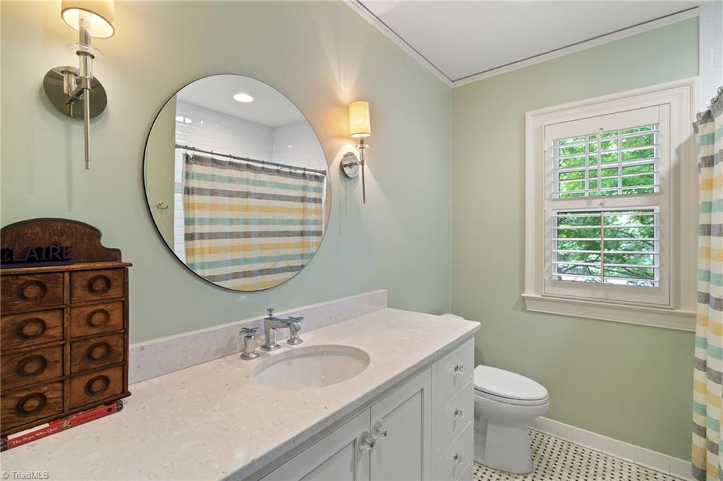 2105 Rolling Road Greensboro, NC 27403 - Photo 36 of 50 4th bathroom- direct access from bedroom
