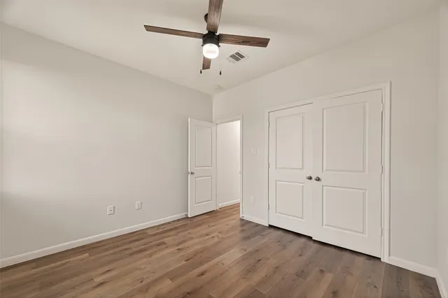 wooden floor in an empty room