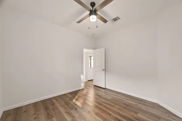 wooden floor in an empty room