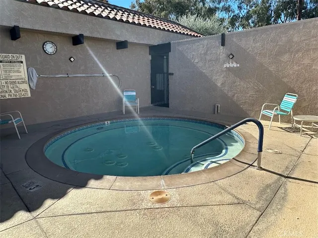 a view of a swimming pool