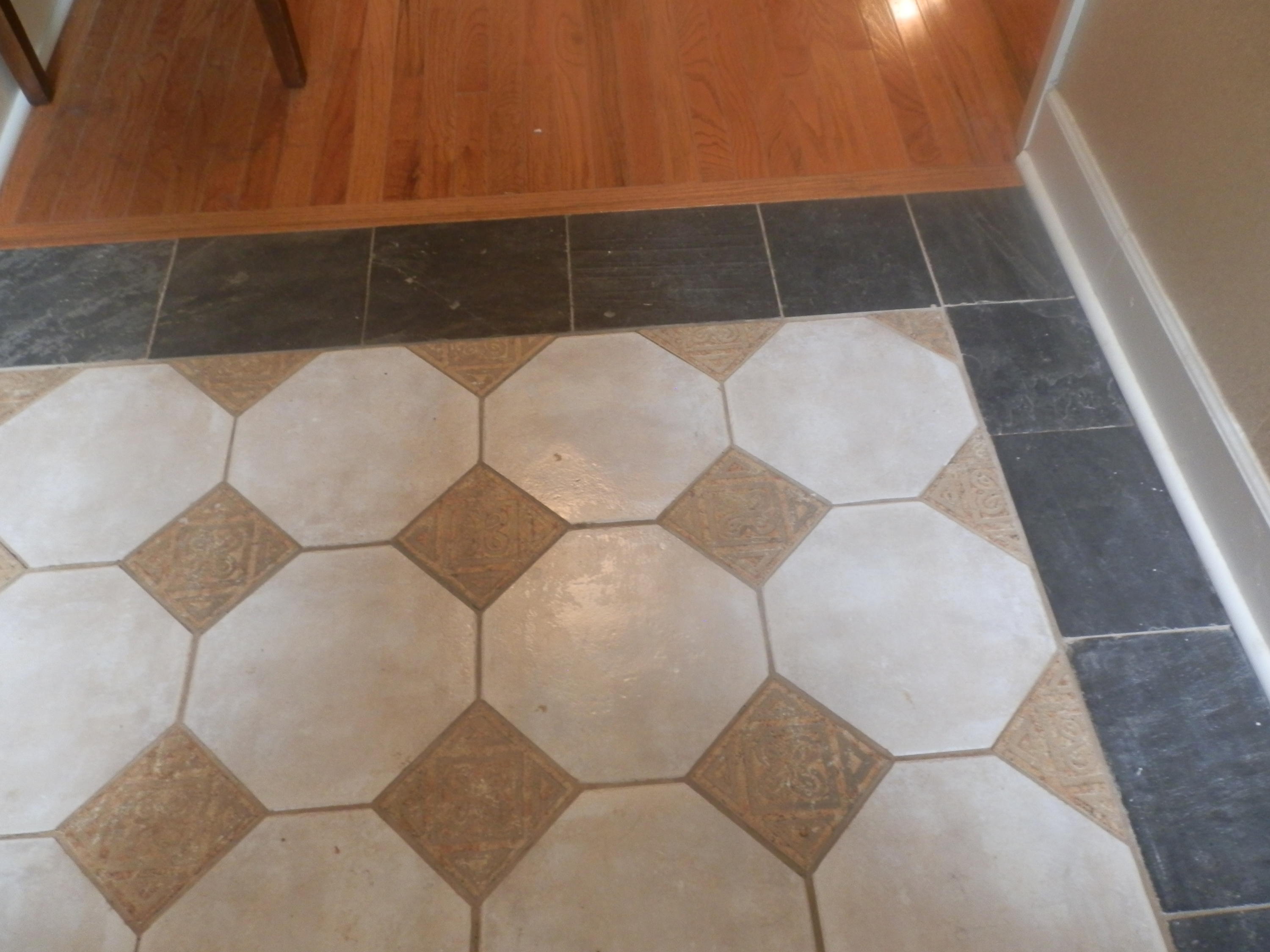 Beautiful tile entry