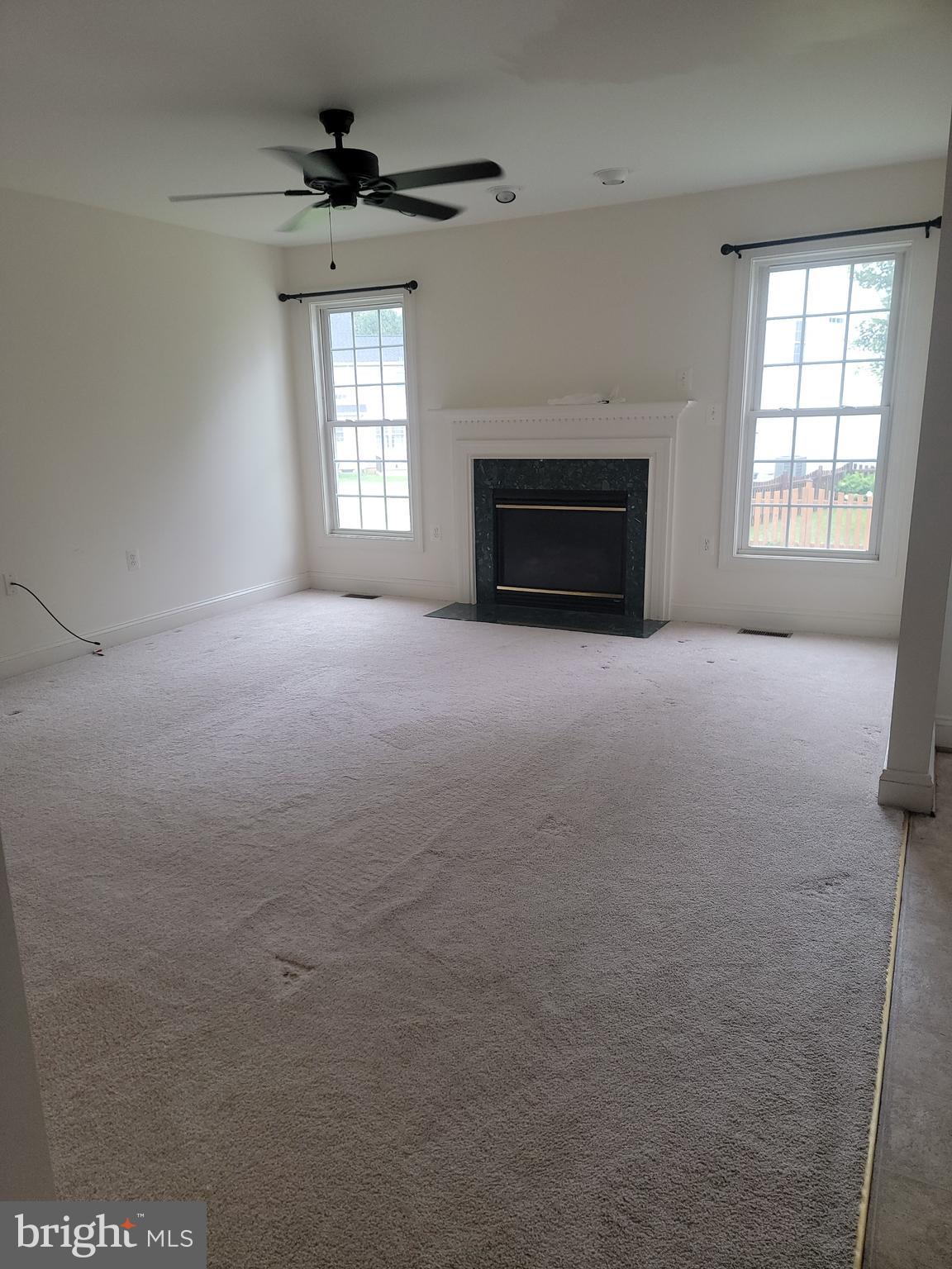 915 Virginia Avenue Culpeper, VA 22701 - Photo 8 of 24 an empty room with windows and fireplace