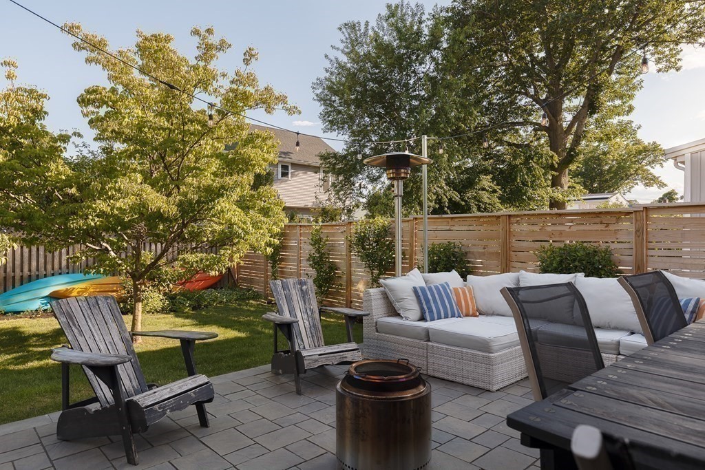 79 Bay State Road Arlington, MA 02474 - Photo 28 of 31 a patio with patio couch and outdoor seating