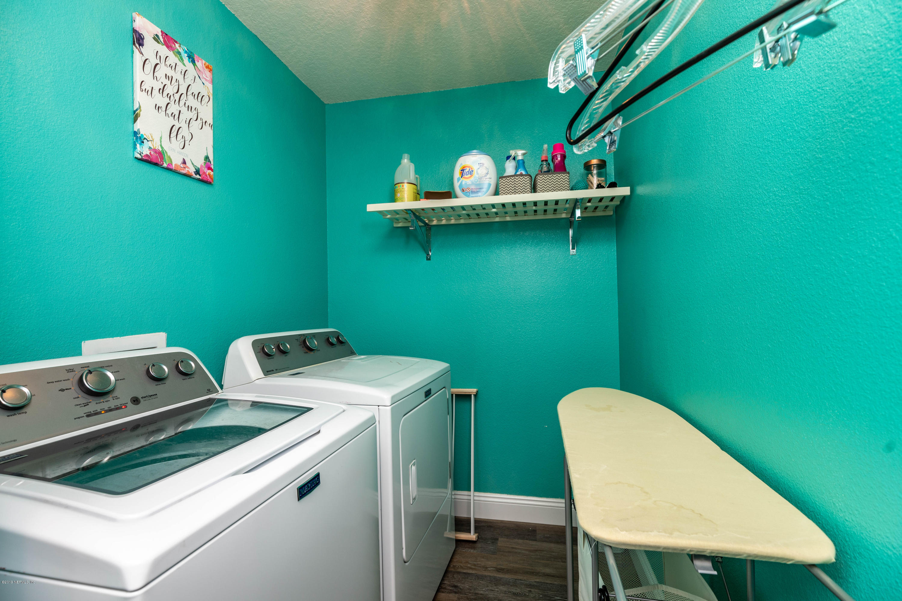 194 Ashby Landing Way St. Augustine, FL 32086 - Photo 30 of 41 a utility room with dryer and washer