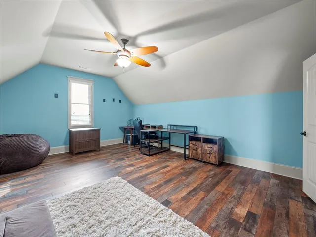 a view of a terrace with furniture