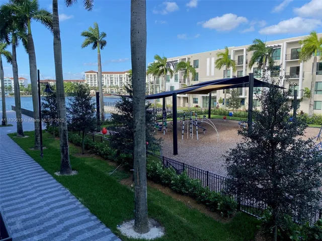 a view of building from balcony