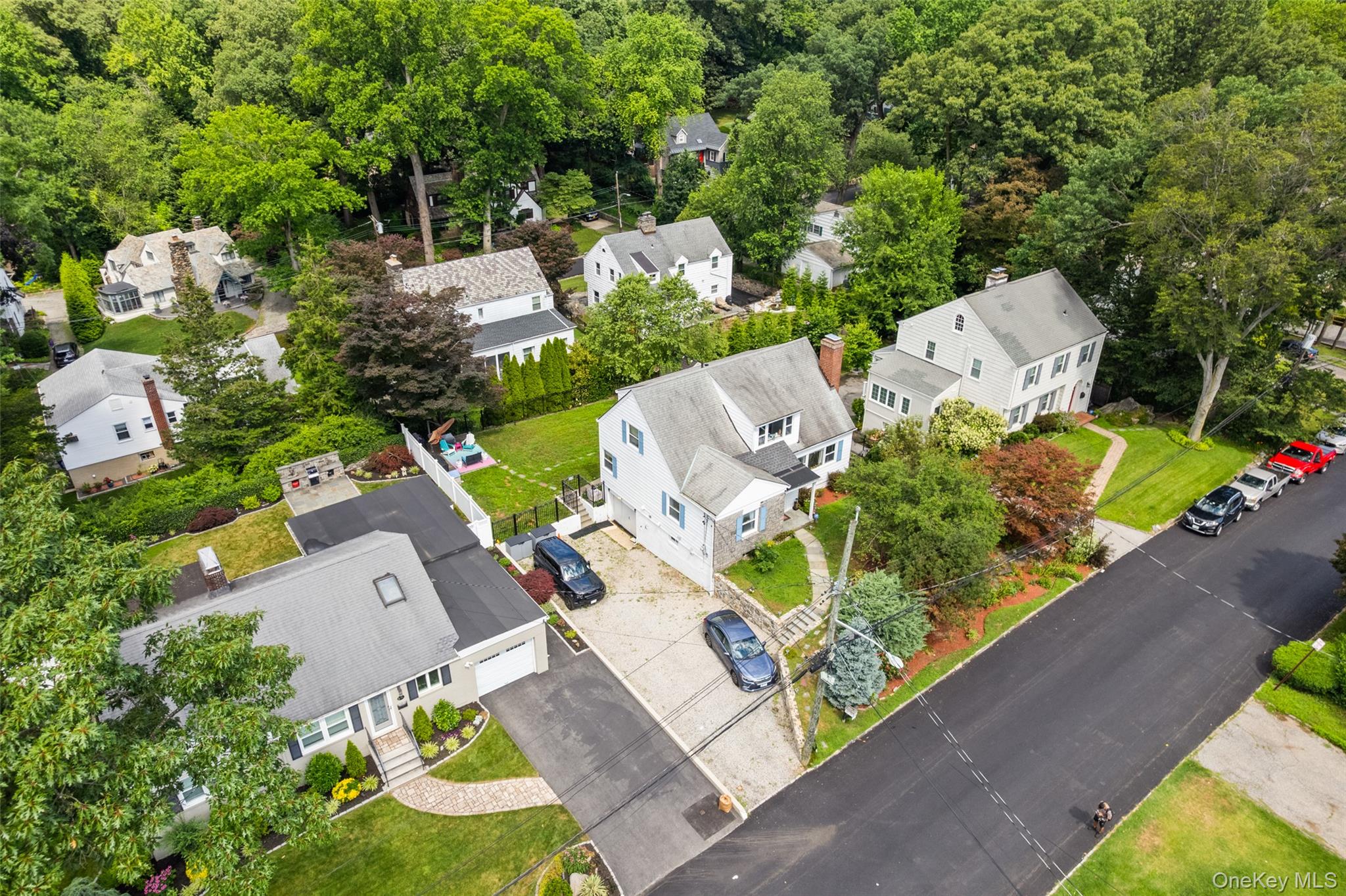 69 Ardell Road Bronxville, NY 10708 - Photo 48 of 48 an aerial view of a house with a garden