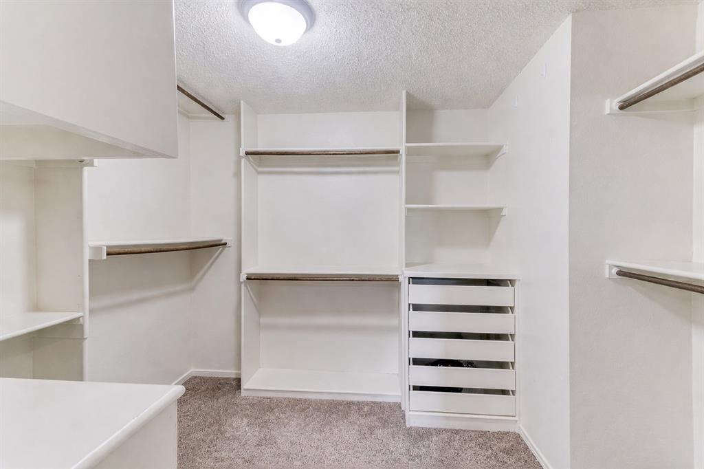 3601 McClintick Road McKinney, TX 75070 - Photo 19 of 24 a view of walk in closet with empty racks