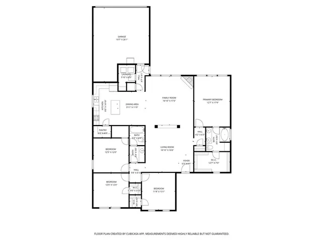 a picture of a floor plan