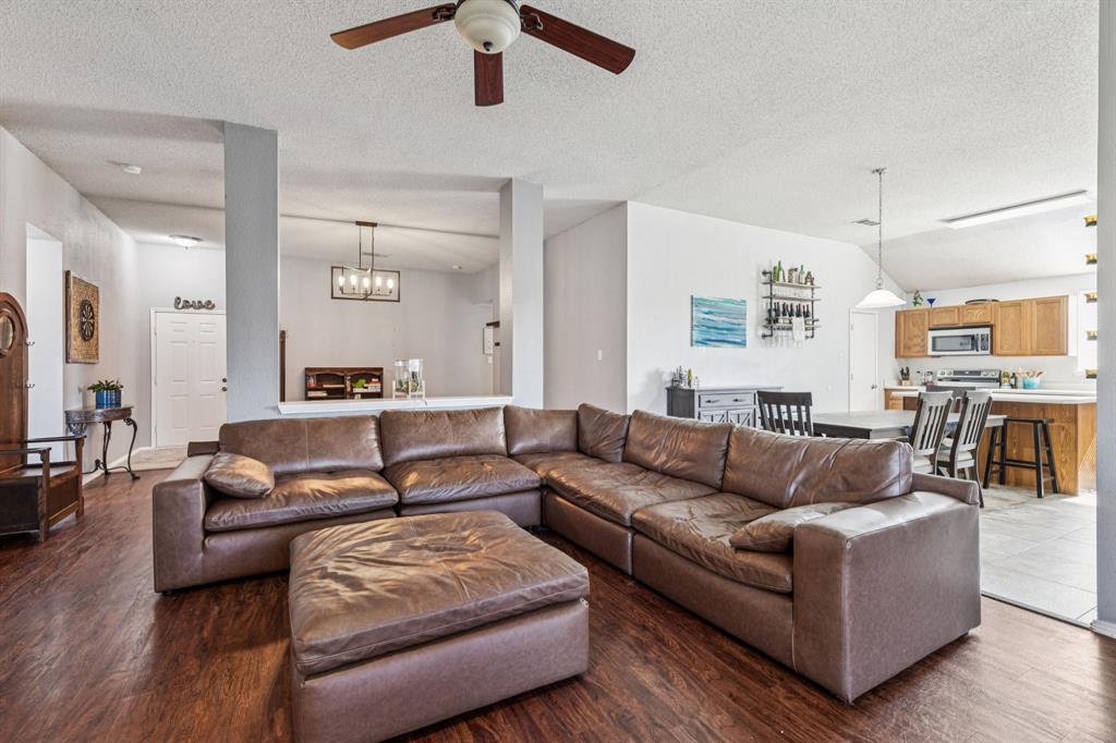 1421 Heather Ridge Drive Lancaster, TX 75146 - Photo 5 of 22 a living room with furniture and a large window