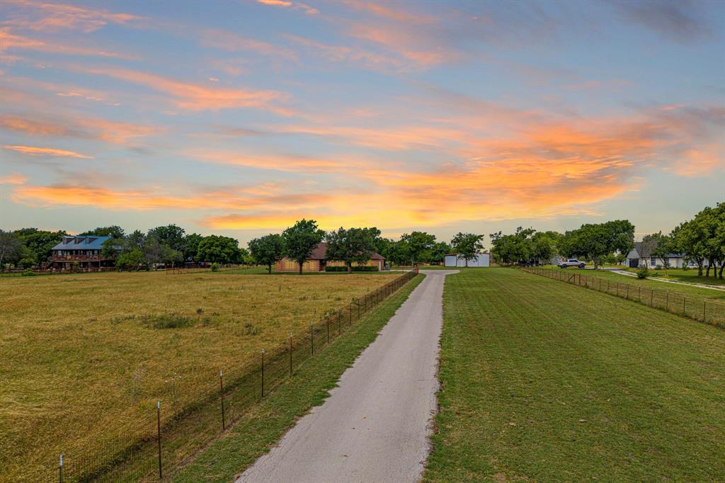 483 Christy Kay Lane Rhome, TX 76078 - Photo 1 of 40 a view of a lake with a outdoor space