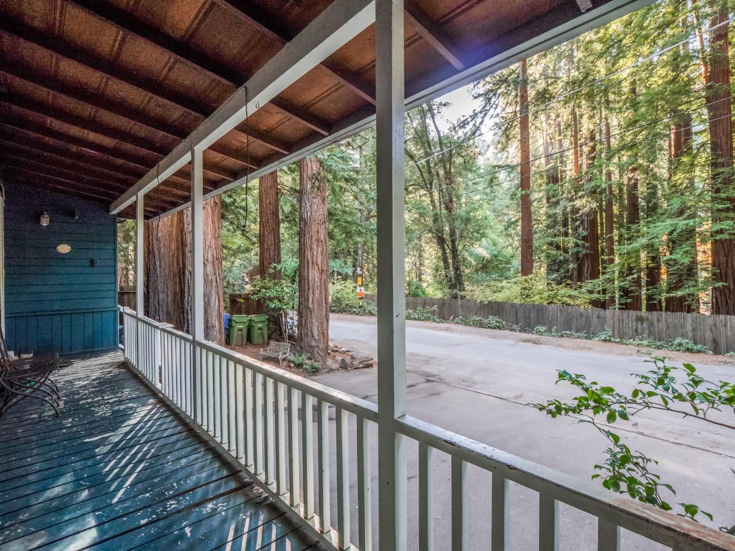 10970 Riverside Road Brookdale, CA 95005 - Photo 2 of 27 a view of a porch