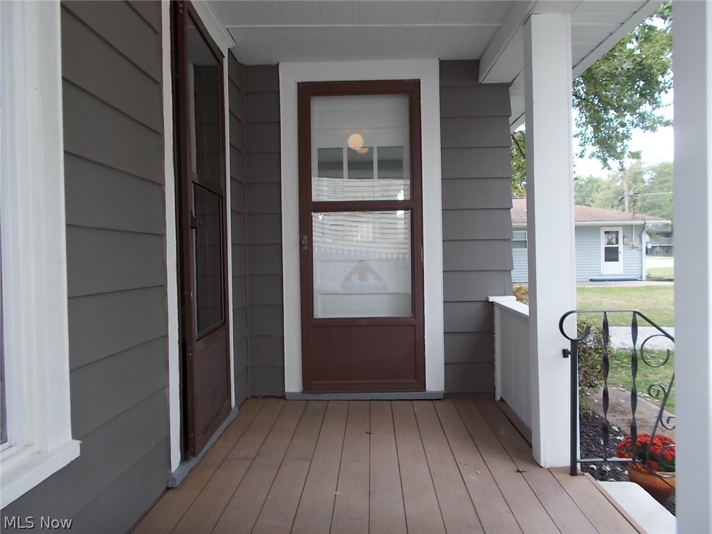 495 Massillon Road Akron, OH 44306 - Photo 21 of 28 Front porch with great views of large yard