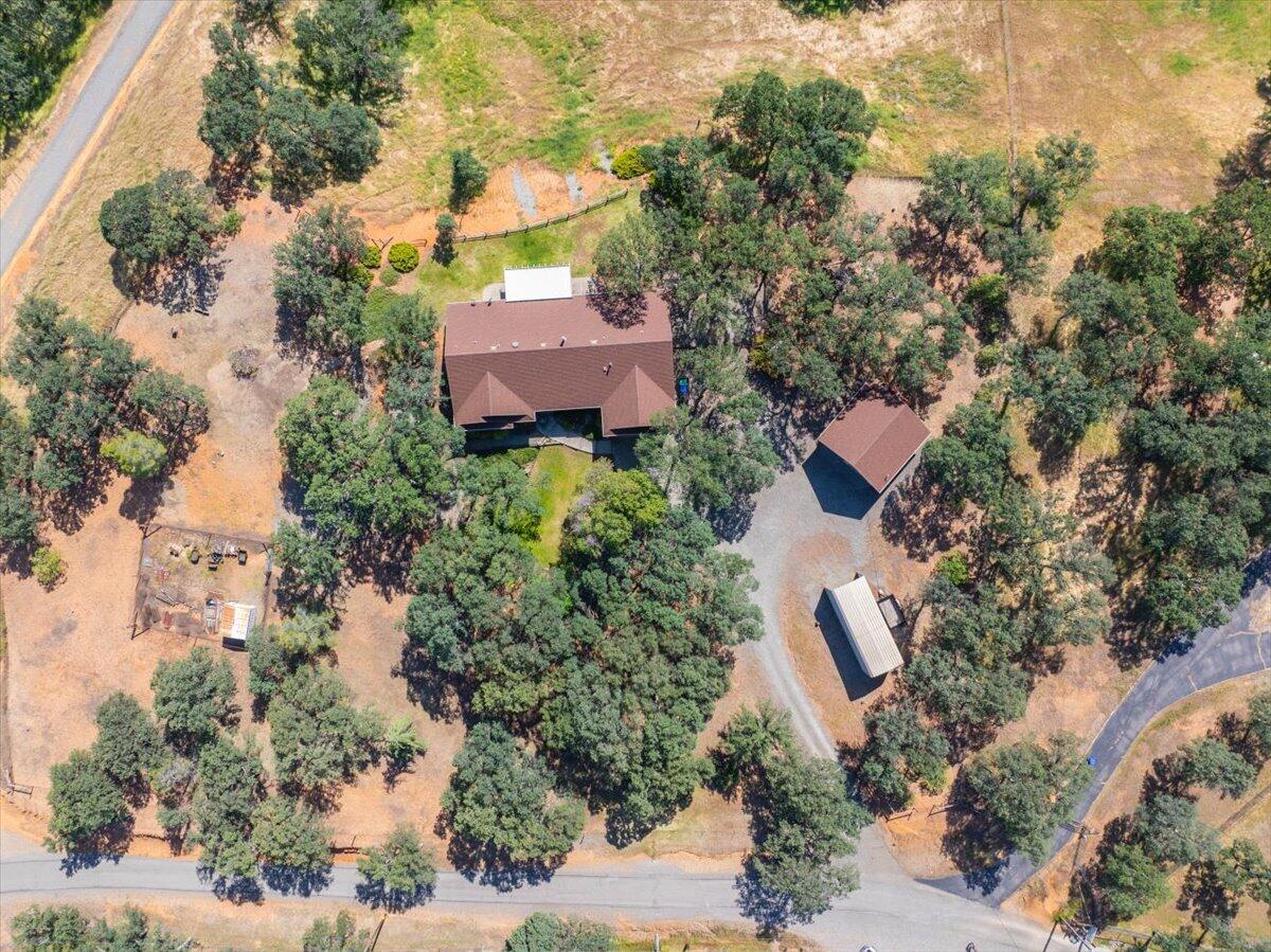 19035 Bonita Road Red Bluff, CA 96080 - Photo 49 of 55 an aerial view of house with yard