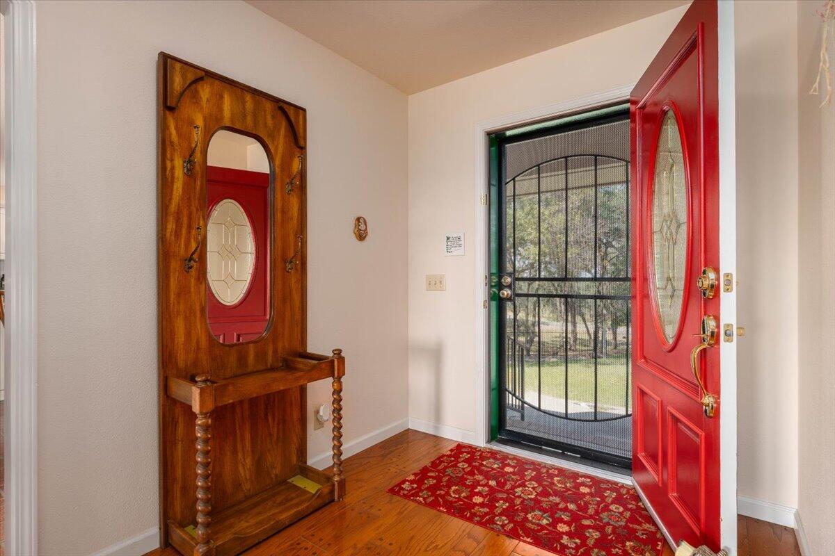 19035 Bonita Road Red Bluff, CA 96080 - Photo 8 of 55 a view of an entryway with wooden floor