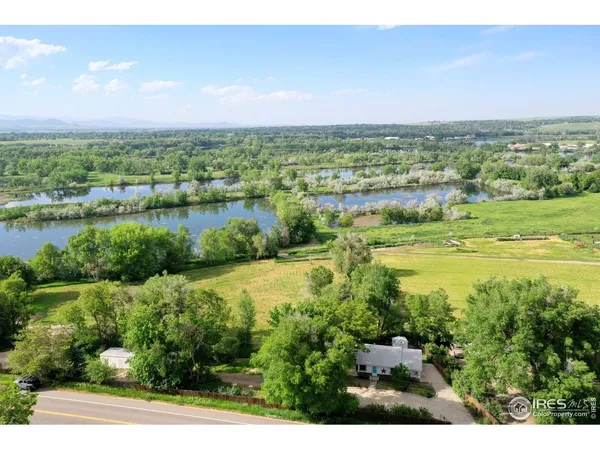 a view of lake with city view