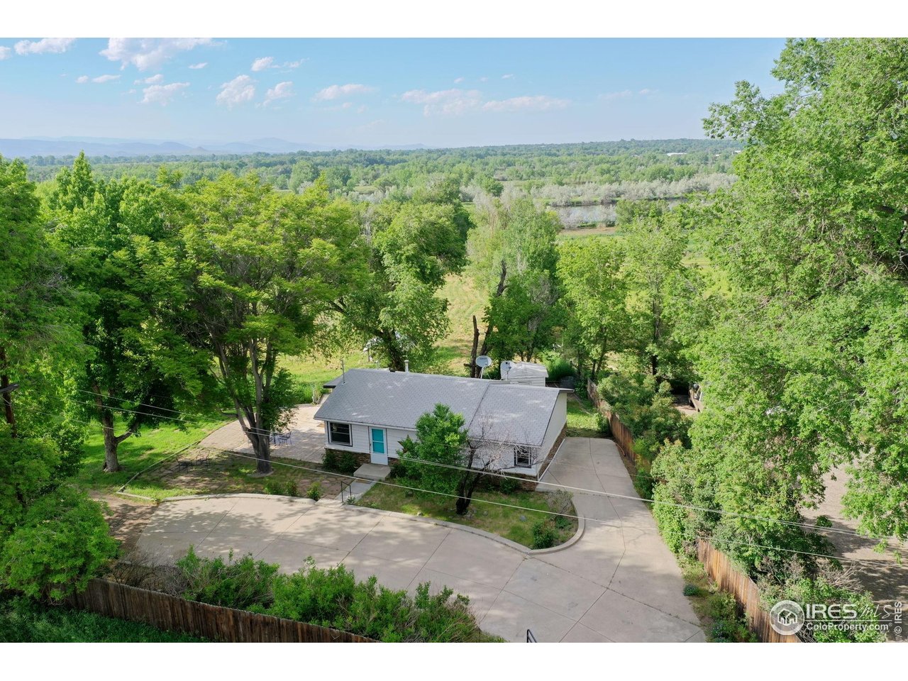 6903 Valmont Road Boulder, CO 80301 - Photo 29 of 44 a view of a yard with an outdoor space