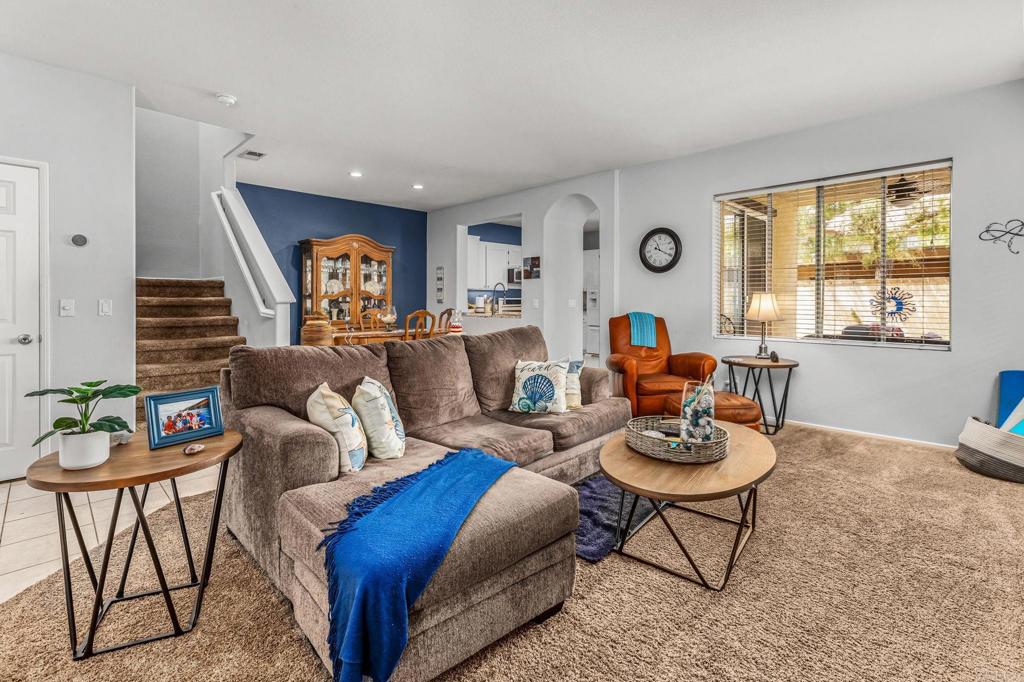 625 Sumner Way, Unit 2 Oceanside, CA 92058 - Photo 6 of 31 a living room with furniture and a window