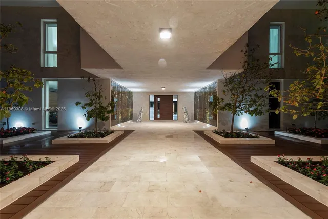 a view of outdoor space and living room