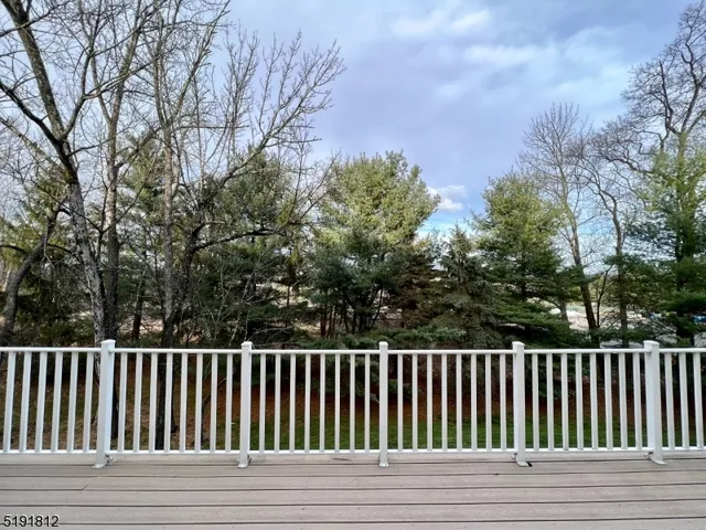 a side view of a wooden fence