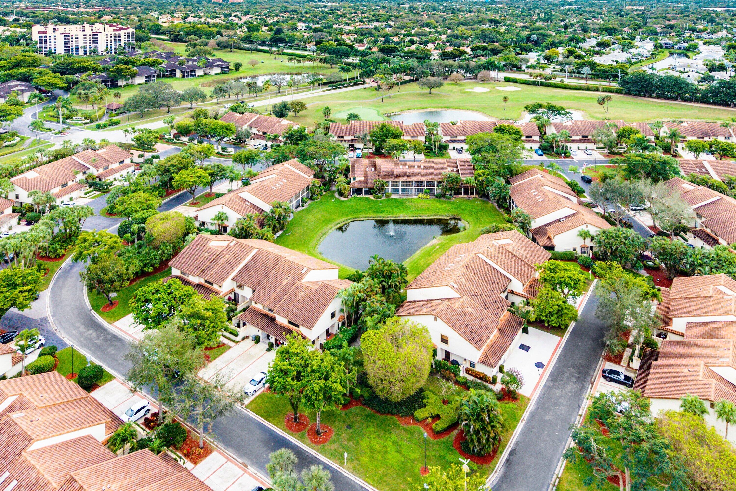 7933 La Mirada Drive Boca Raton, FL 33433 - Photo 33 of 33 an aerial view of a city