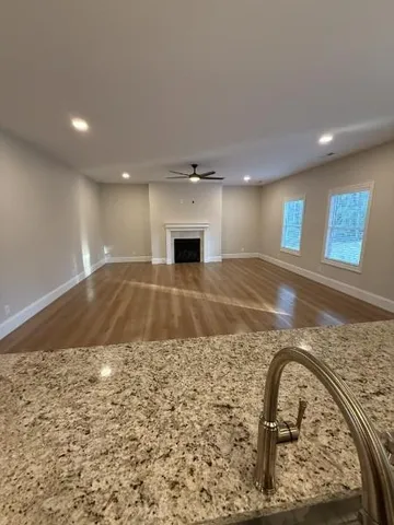 wooden floor in an empty room