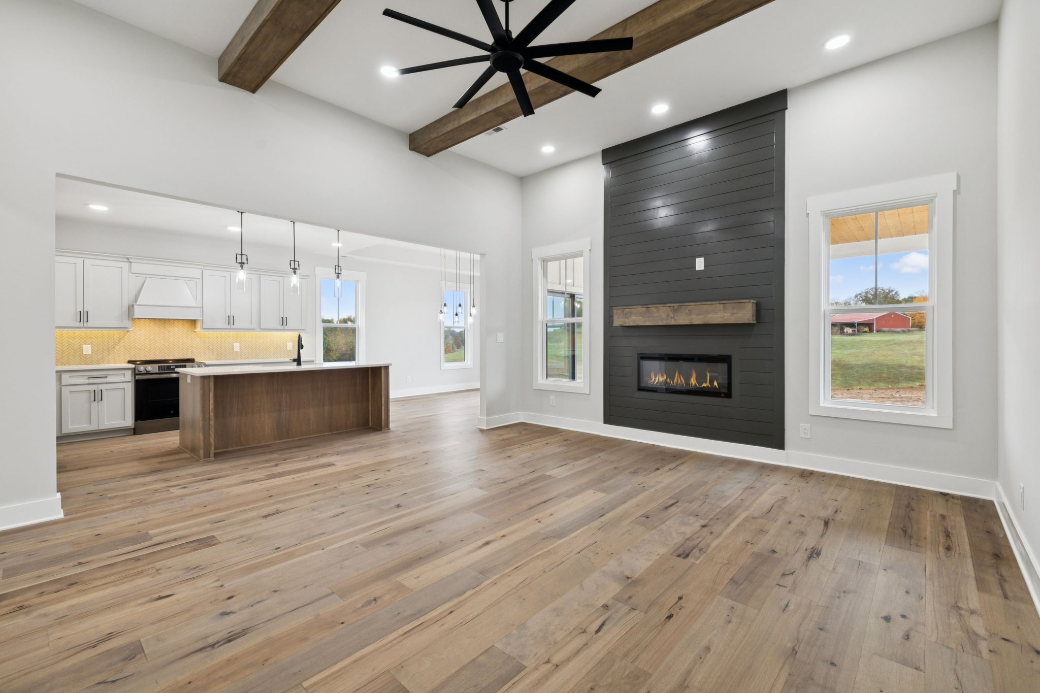 3151 Sulphur Springs Road Clarksville, TN 37043 - Photo 8 of 94 a view of a kitchen with a stove cabinets and wooden floor