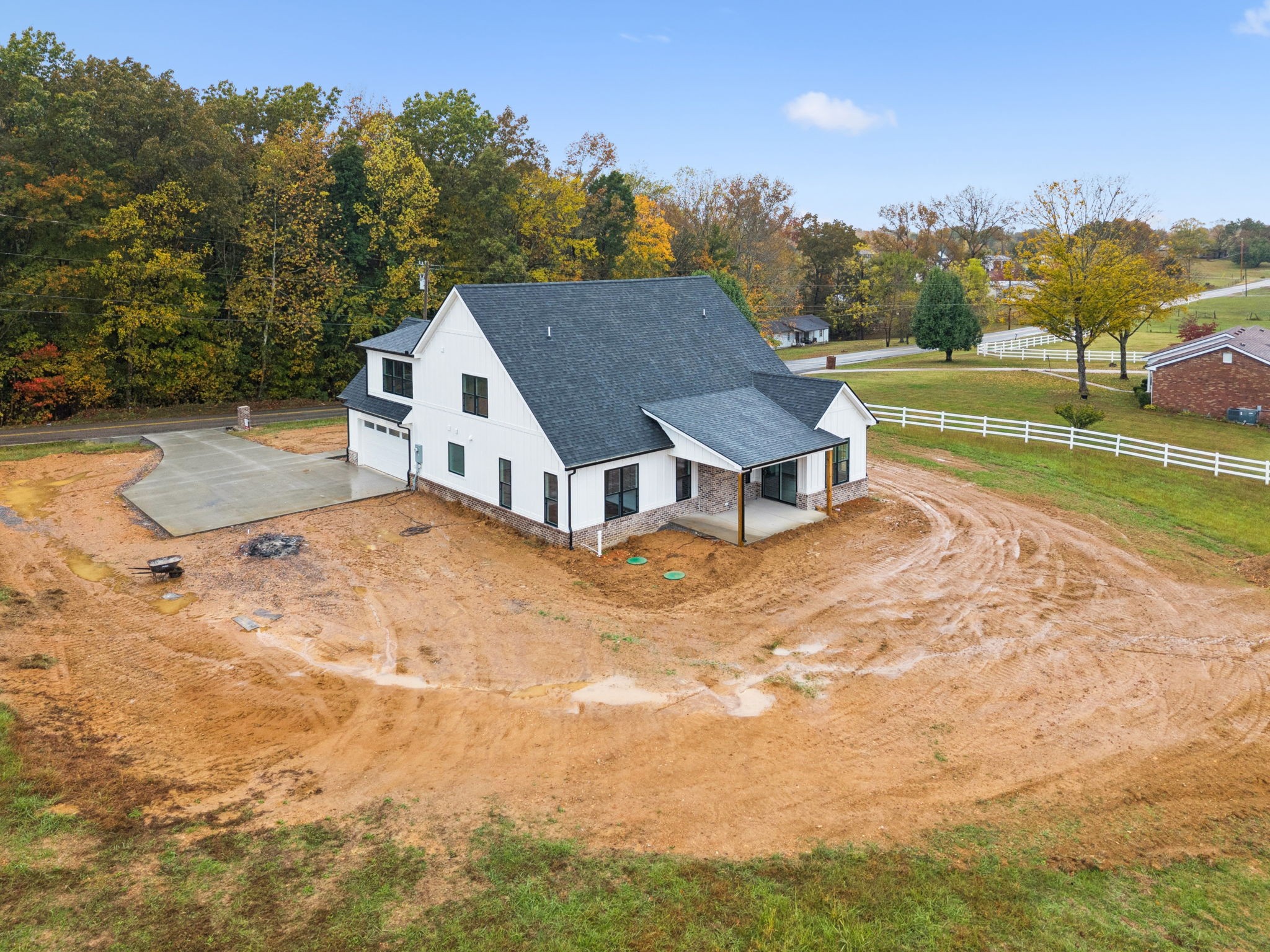 3151 Sulphur Springs Road Clarksville, TN 37043 - Photo 87 of 94 a aerial view of a house with a yard