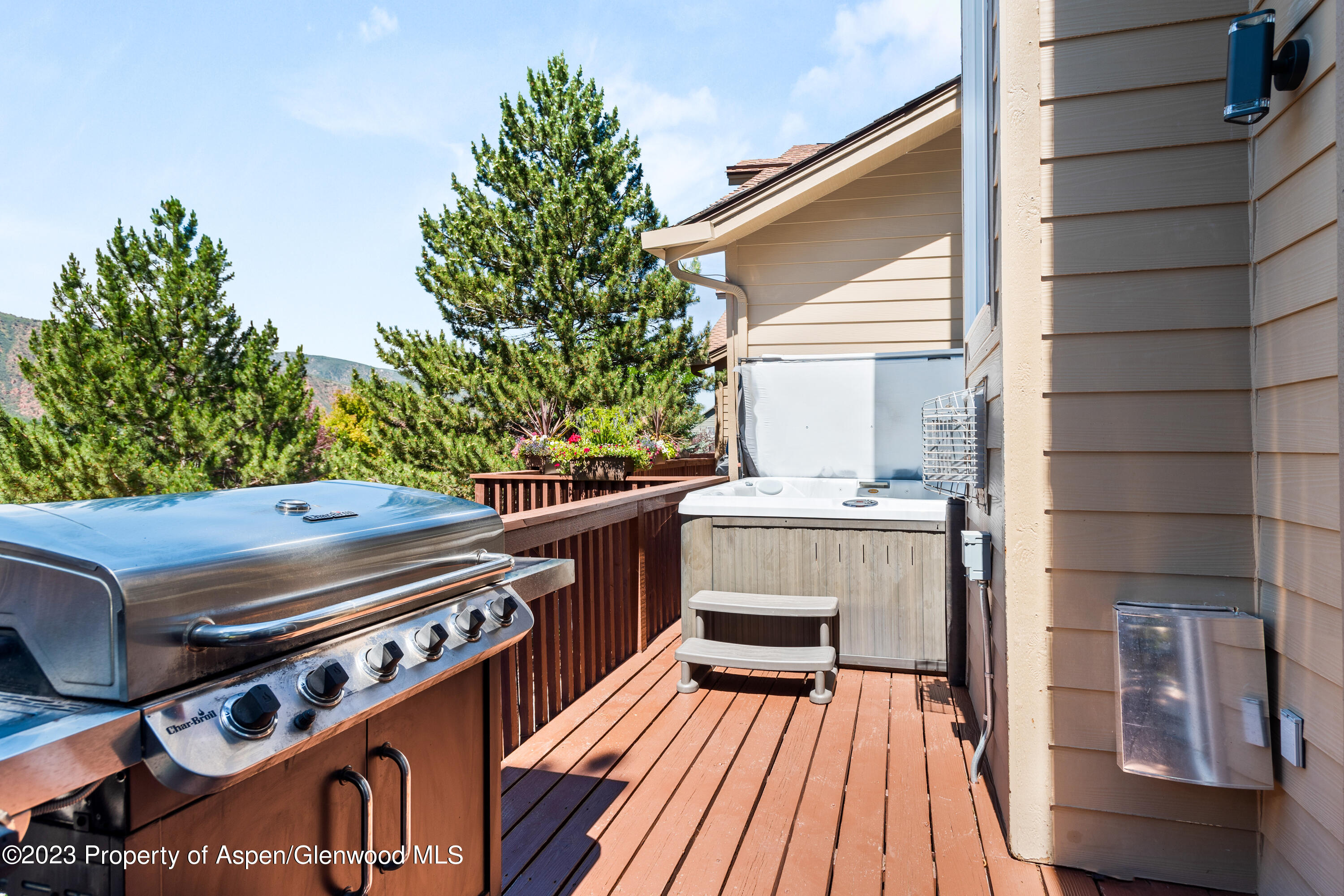 3 Pine Ridge Road Basalt, CO 81621 - Photo 8 of 28 a view of a balcony with wooden floor