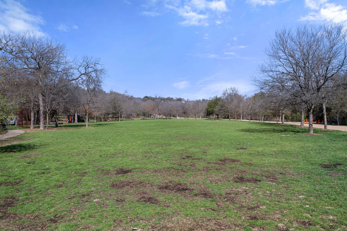 2210 Pearl Street, Unit 301 Austin, TX 78705 - Photo 33 of 35 a view of grassy field with mountain in background
