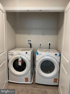 74 Alexander Way Westampton, NJ 08060 - Photo 10 of 30 a utility room with dryer and washer