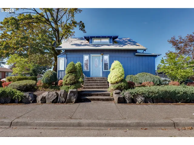 a view of outdoor space and yard