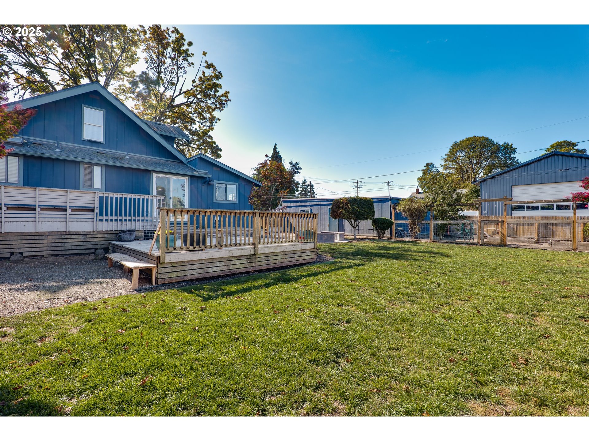 1021 Deal Street Junction City, OR 97448 - Photo 34 of 43 a house view with a garden space