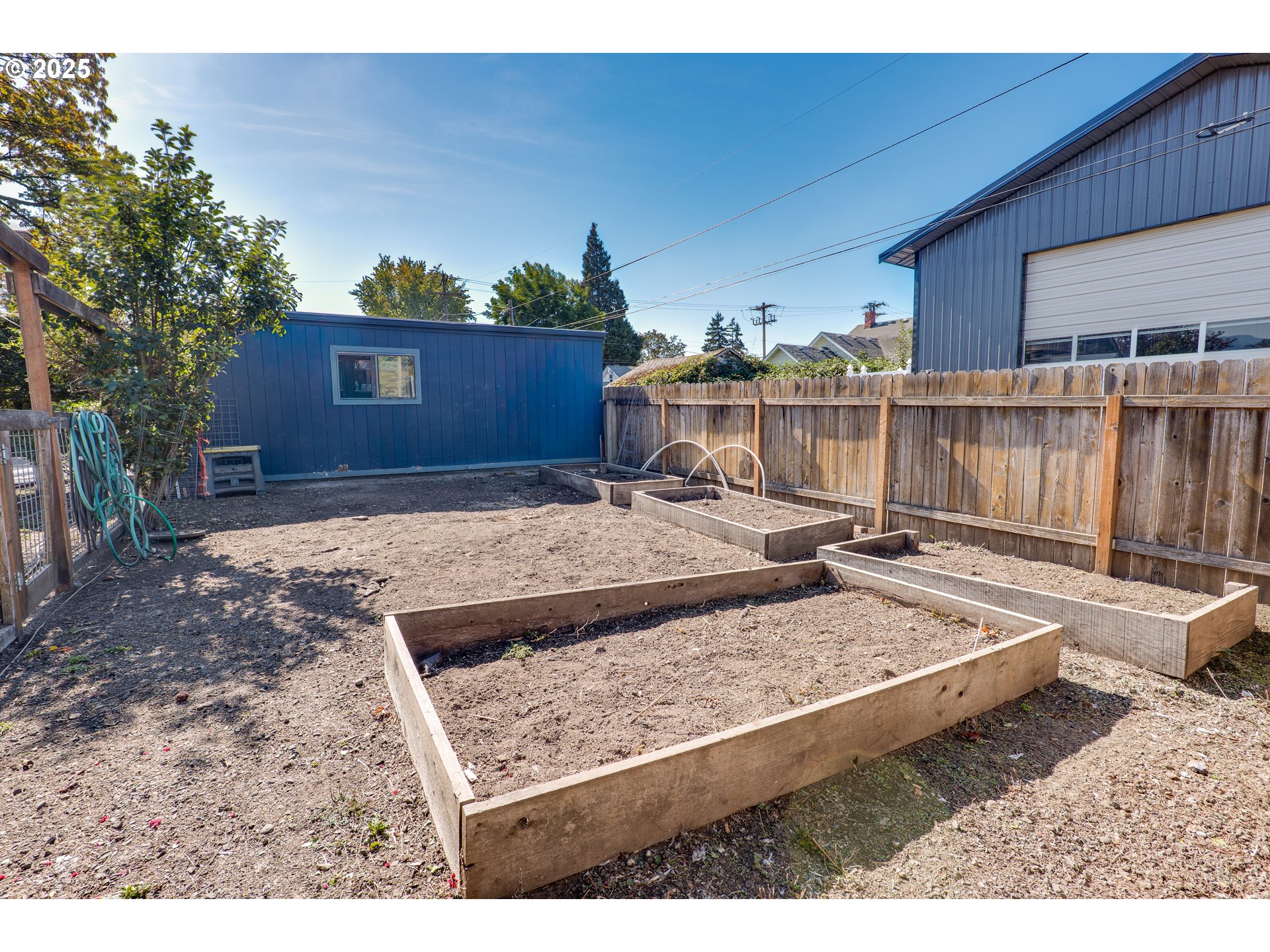 1021 Deal Street Junction City, OR 97448 - Photo 35 of 43 a view of a backyard with a patio