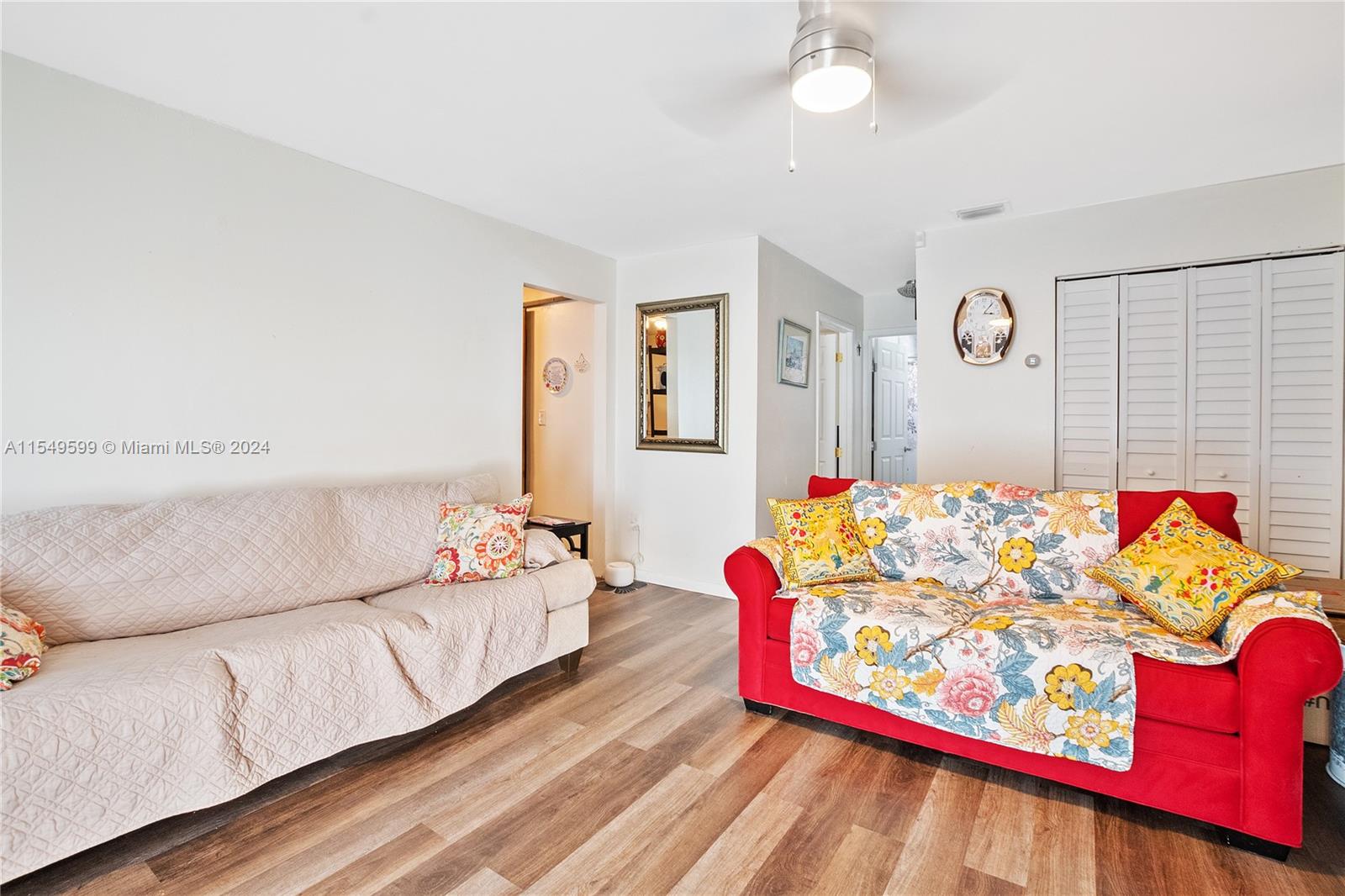 5819 Southwest 4th Street Miami, FL 33144 - Photo 16 of 27 a bedroom with bed and window