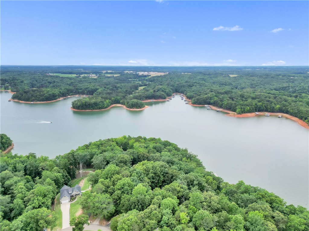 149 Inlet Pointe Drive Anderson, SC 29625 - Photo 41 of 43 Discover a private lakefront retreat, nestled amidst verdant forests.