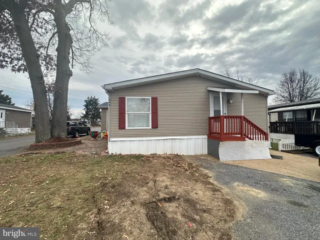 a view of a house with a patio