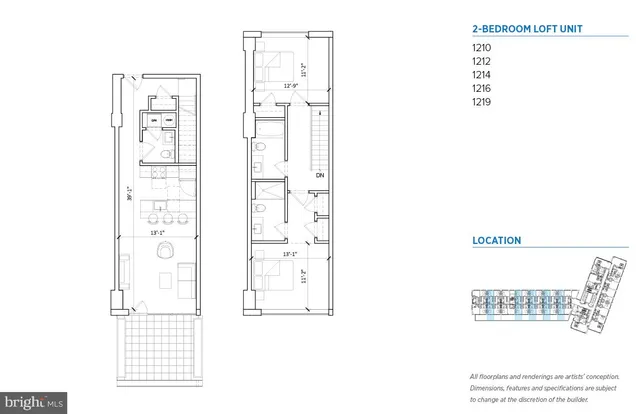 $2,750 | 235 North Christopher Columbus Boulevard, Unit 619, Philadelphia, PA 19106