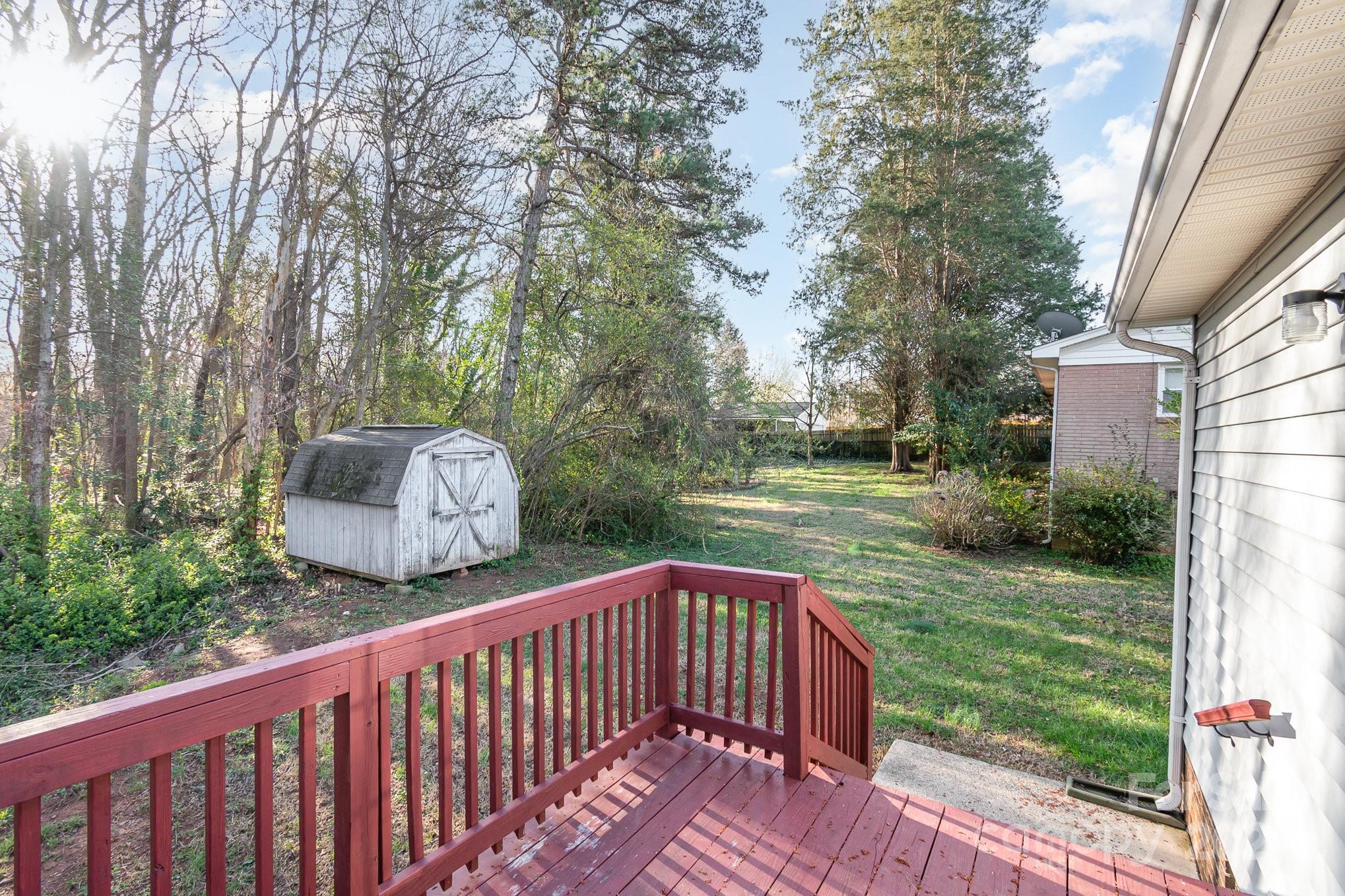 312 Moore Drive Lexington, NC 27292 - Photo 17 of 19 a view of deck with patio
