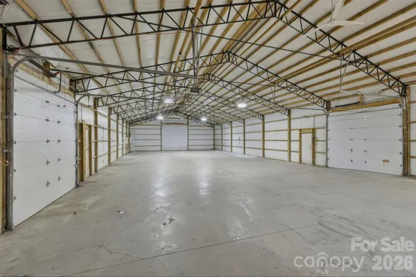 a view of parking garage