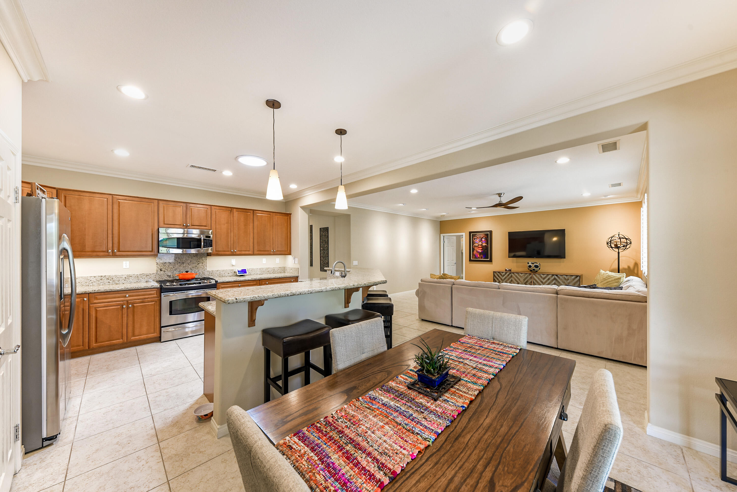 81190 Corte Del Olma Indio, CA 92203 - Photo 12 of 47 a kitchen with cabinets and counter top space