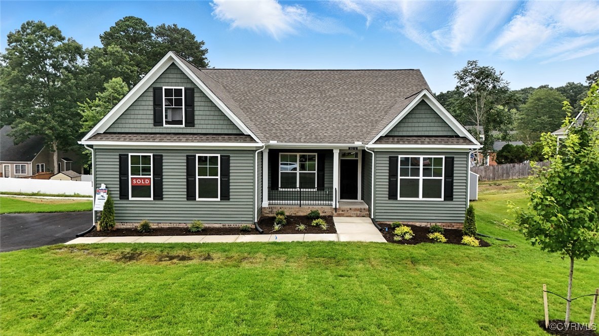 3818 Belspring Road Chester, VA 23831 - Photo 1 of 46 a front view of a house with a yard