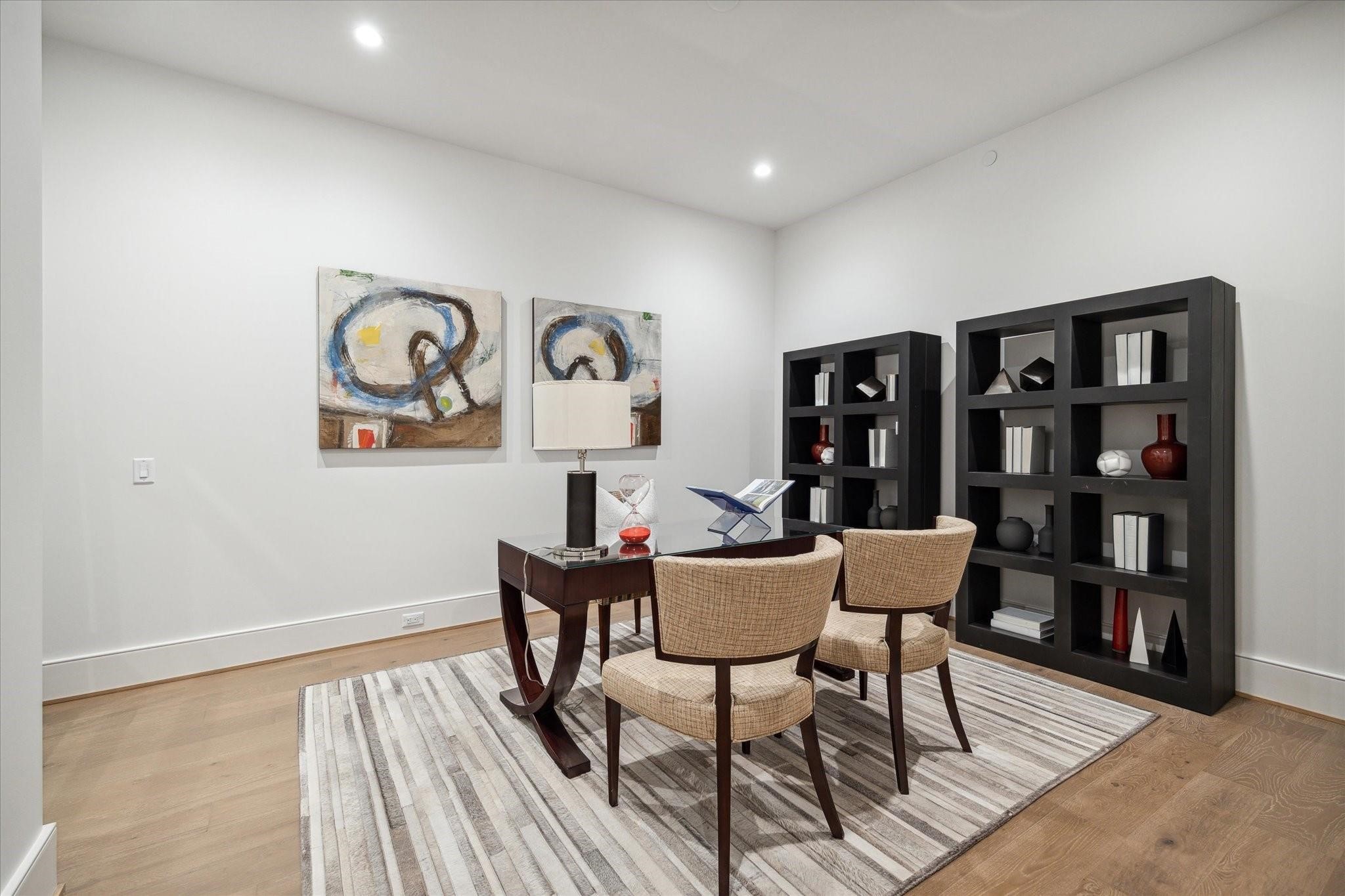 5656 San Felipe Street, Unit 601 Houston, TX 77056 - Photo 33 of 45 Private study/office space. Photos are of a similar unit with the same floor plan