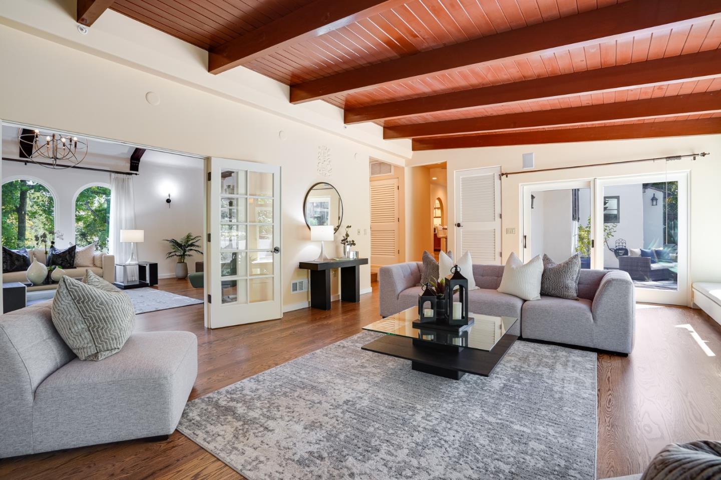472 Edgewood Road San Mateo, CA 94402 - Photo 17 of 77 a living room with furniture and wooden floors
